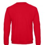 SWEAT COL ROND ROUGE