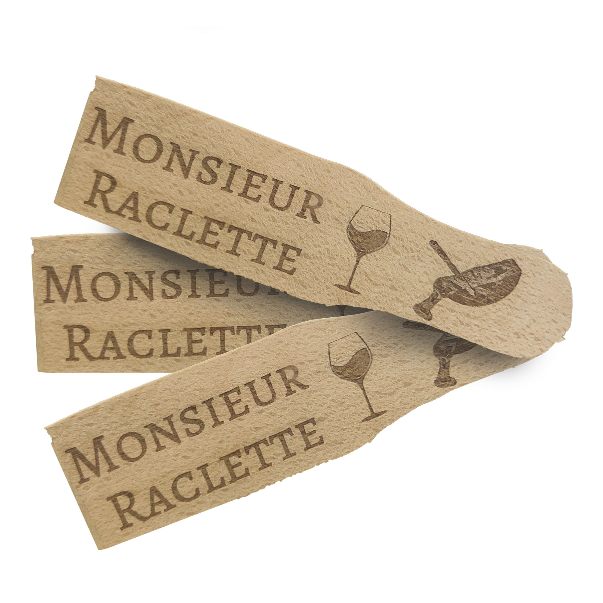 Spatule à Raclette - Lot de 6